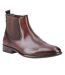 Bottes chelsea en cuir frank pour hommes cognac POD-1