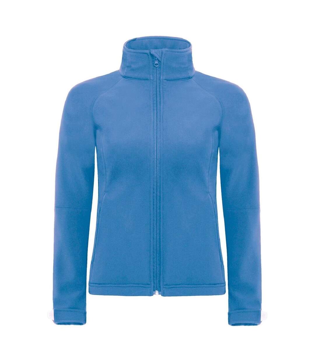 Veste softshell à capuche - Femme - JW937 - bleu azur-1