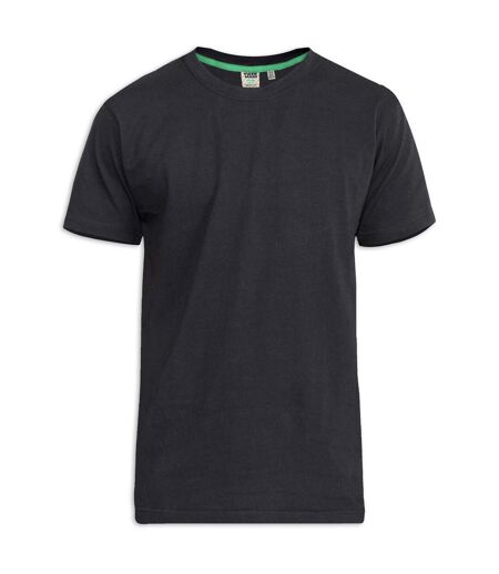 Duke Mens Flyers-1 Crew Neck T-Shirt (Black) - UTDC164