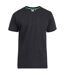 Duke Mens Flyers-1 Crew Neck T-Shirt (Black) - UTDC164-1