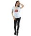 Disney - T-shirt CARS PISTON CUP CHAMPION - Femme (Gris chiné) - UTBI13572-4