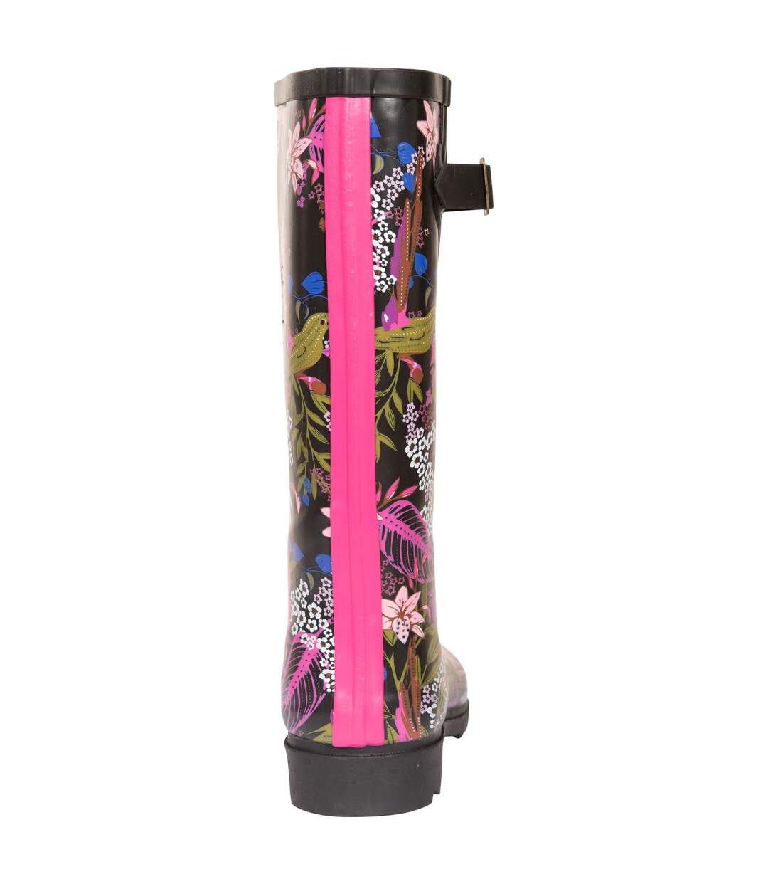 Bottes De Pluie Elena Femme Noir Vert Trespass-2