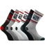 Lot de 6 Paires de Chaussettes Tennis homme assorties Freegun-1