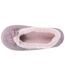 Isotoner Chaussons extra-light Ballerines femme microvelours, semelle gomme ultra souple-3