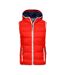 Veste Sans Manches Maritime Homme Rouge Blanc James And Nicholson-1