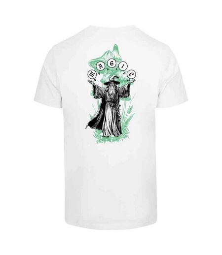 T-shirt Homme Magic Of Life La Magie De La Vie Blanc Mister Tee