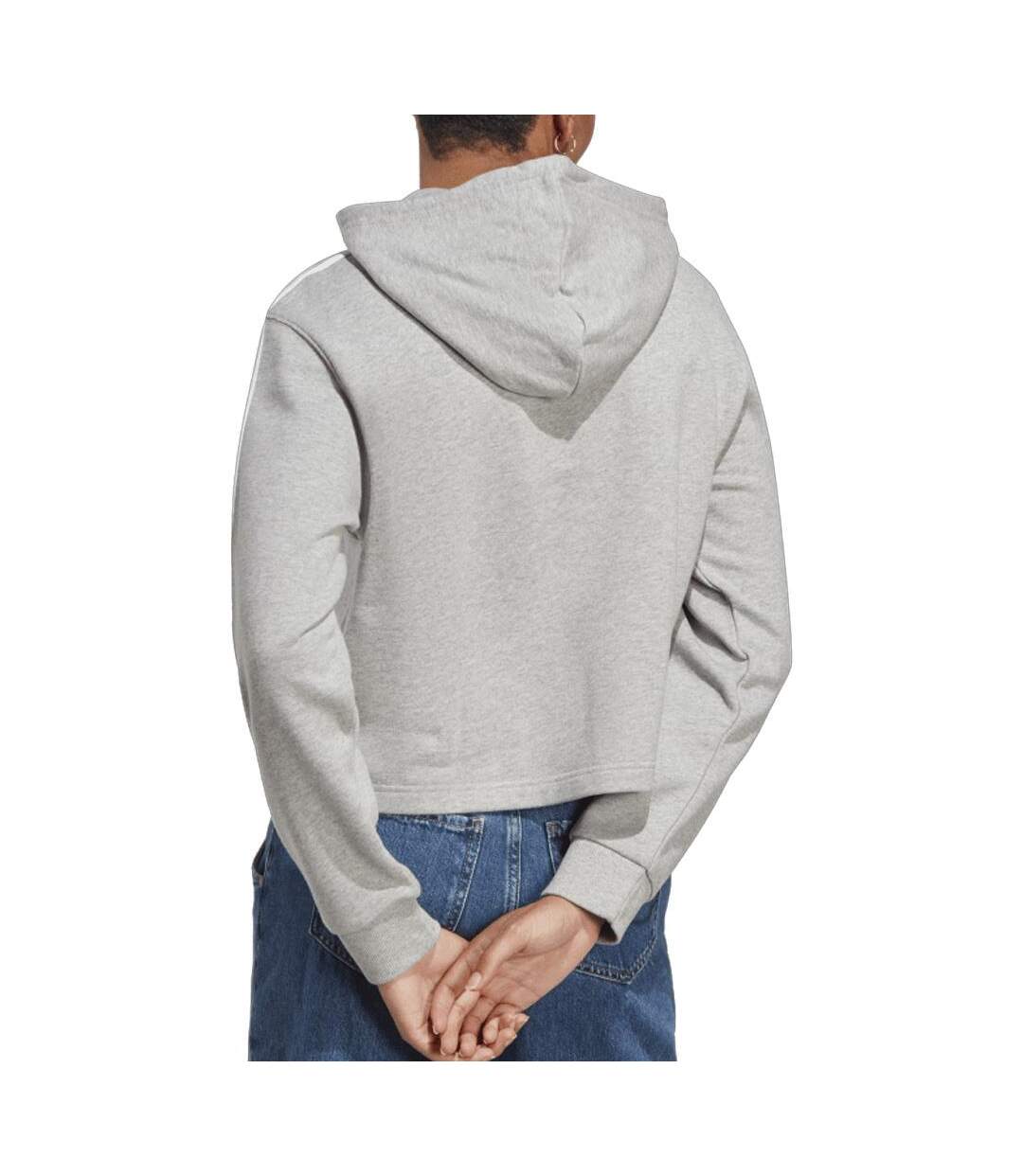 Sweat gris femme adidas ic9910 - l-2