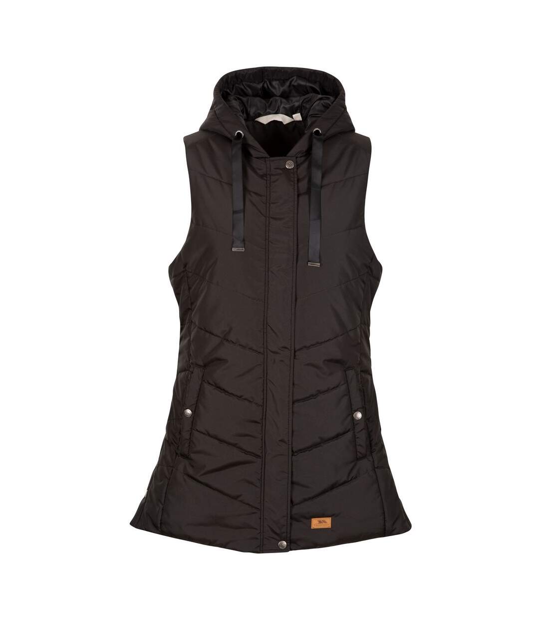 Womens/ladies Juniper Padded Gilet Black Trespass-2