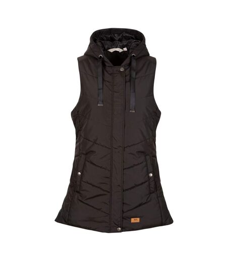 Womens/ladies Juniper Padded Gilet Black Trespass