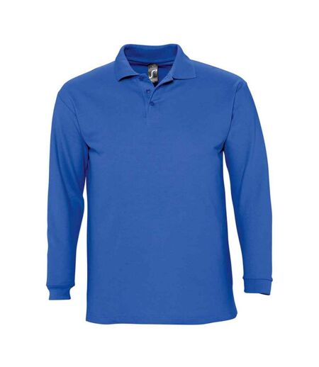Polo Winter Adulte Bleu Roi SOLS