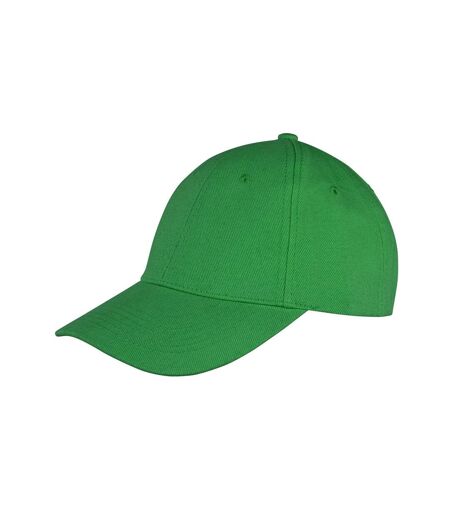 Result Headwear Memphis 6 Panel Brushed Cotton Low Profile Baseball Cap (Emerald) - UTRW9751