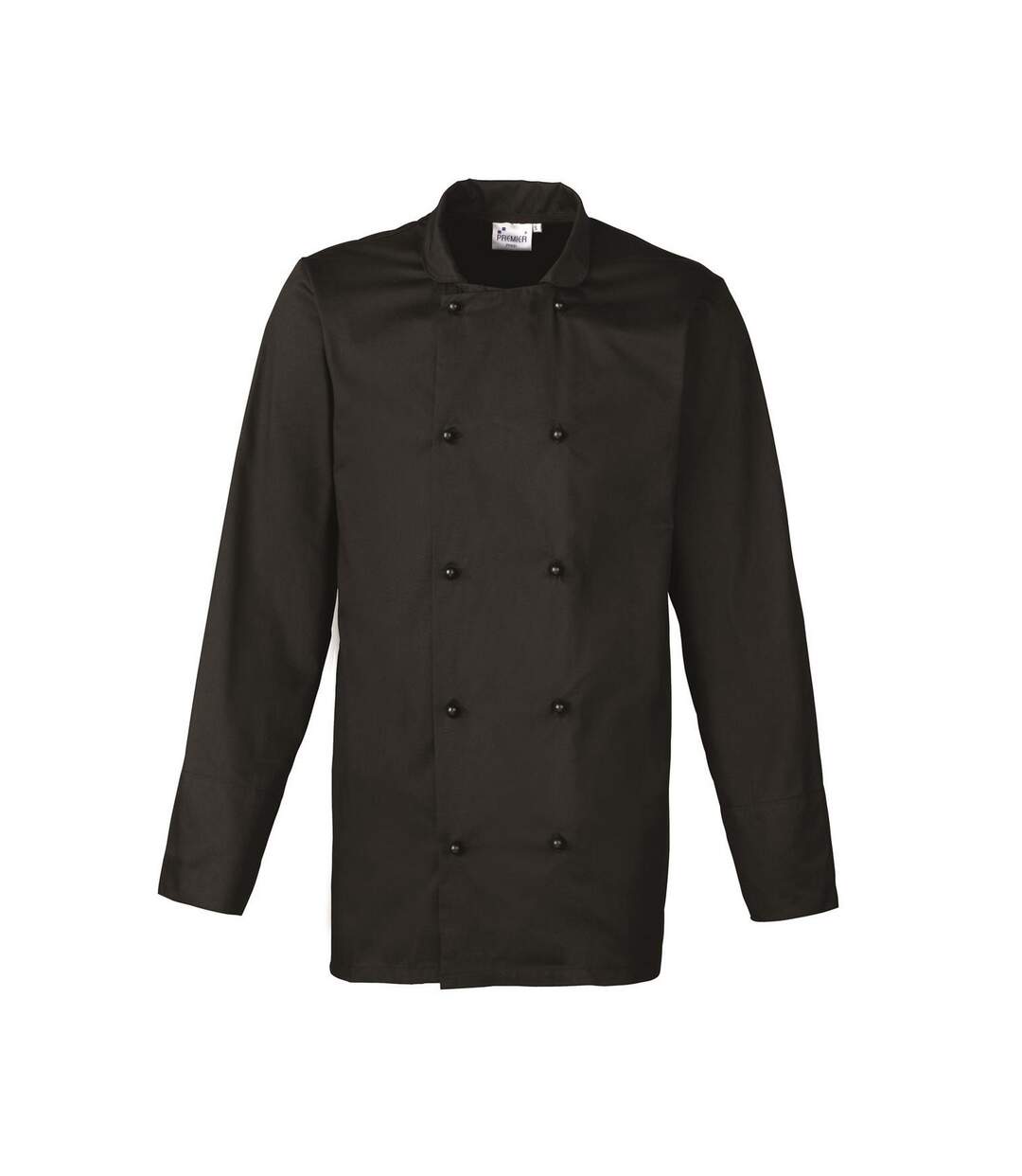 Veste de cuisinier cuisine adulte noir Premier-1