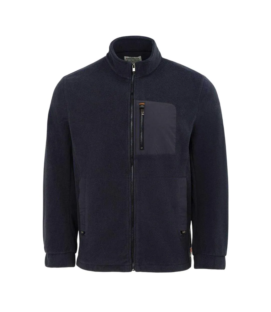 Veste Polaire Homme Bleu Marine SoulCal-1