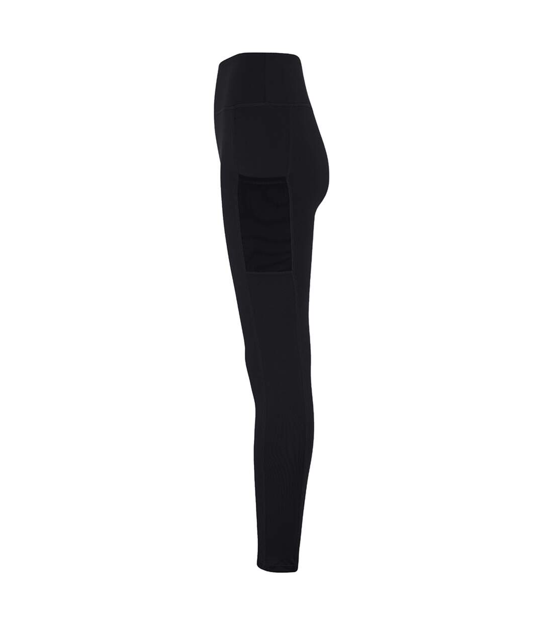 Womens/ladies performance compression leggings black TriDri