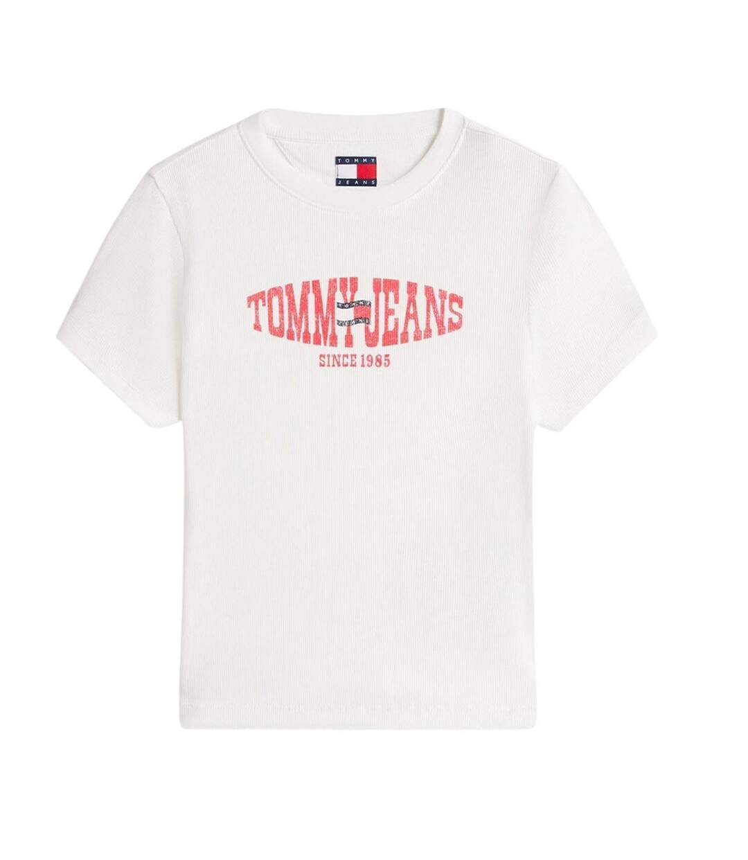T-shirt Motif/style Logo Femme Écru Tommy Jeans-2
