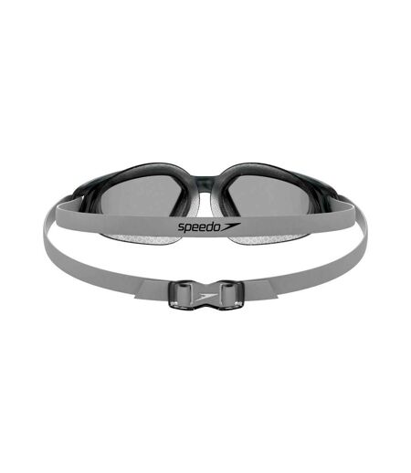Speedo Unisex Adult Hydropulse Swimming Goggles (White/Gray)