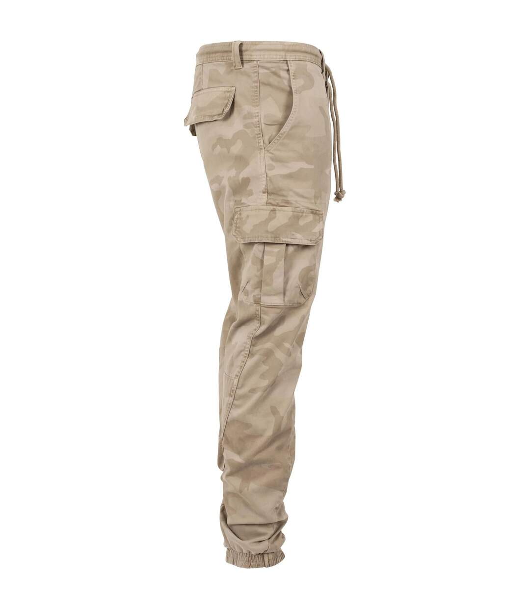 Pantalon De Jogging À Poches Homme Beige Camouflage Urban Classics-4