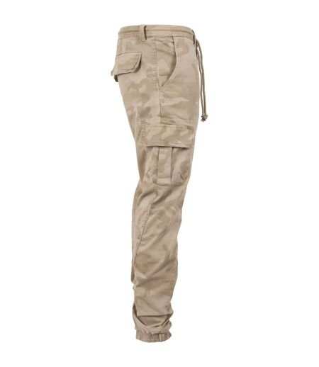 Pantalon De Jogging À Poches Homme Beige Camouflage Urban Classics