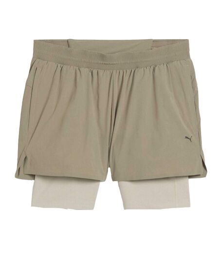 Mens Drycell Running Shorts Moss Green Puma