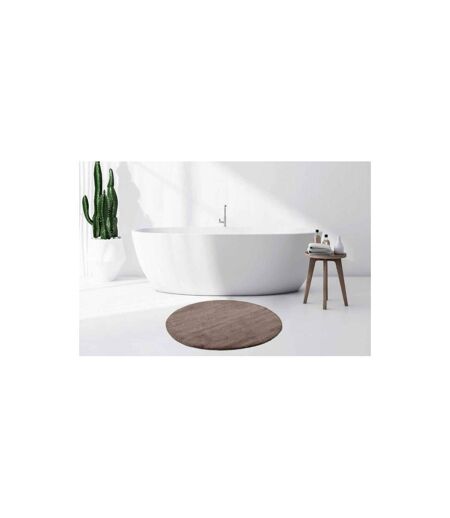 Tapis de Bain Fait à la Main Rabbit 100cm Beige Foncé