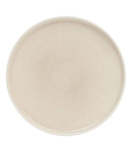 Lot de 6 Assiettes Plates Chiara 27cm Beige