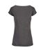 T-shirt femme anthracite Build Your Brand-2