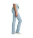 Womens/ladies 725 Heritage Bootcut Jeans Light Blue Levis-3