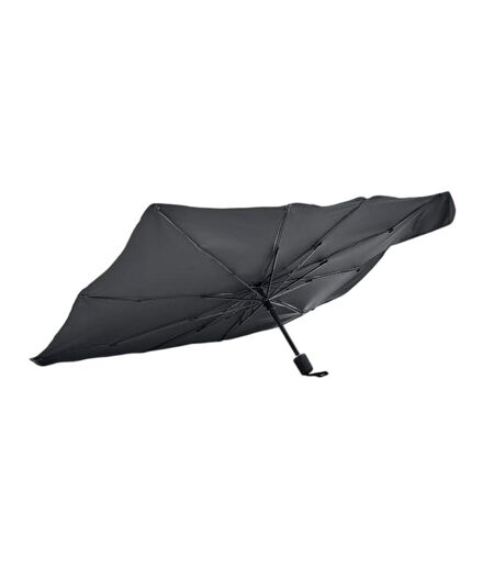 Bayang sun shade folding umbrella one size black/silver MidOcean