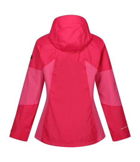 Veste imperméable highton femme rose fluo / flamant rose Regatta