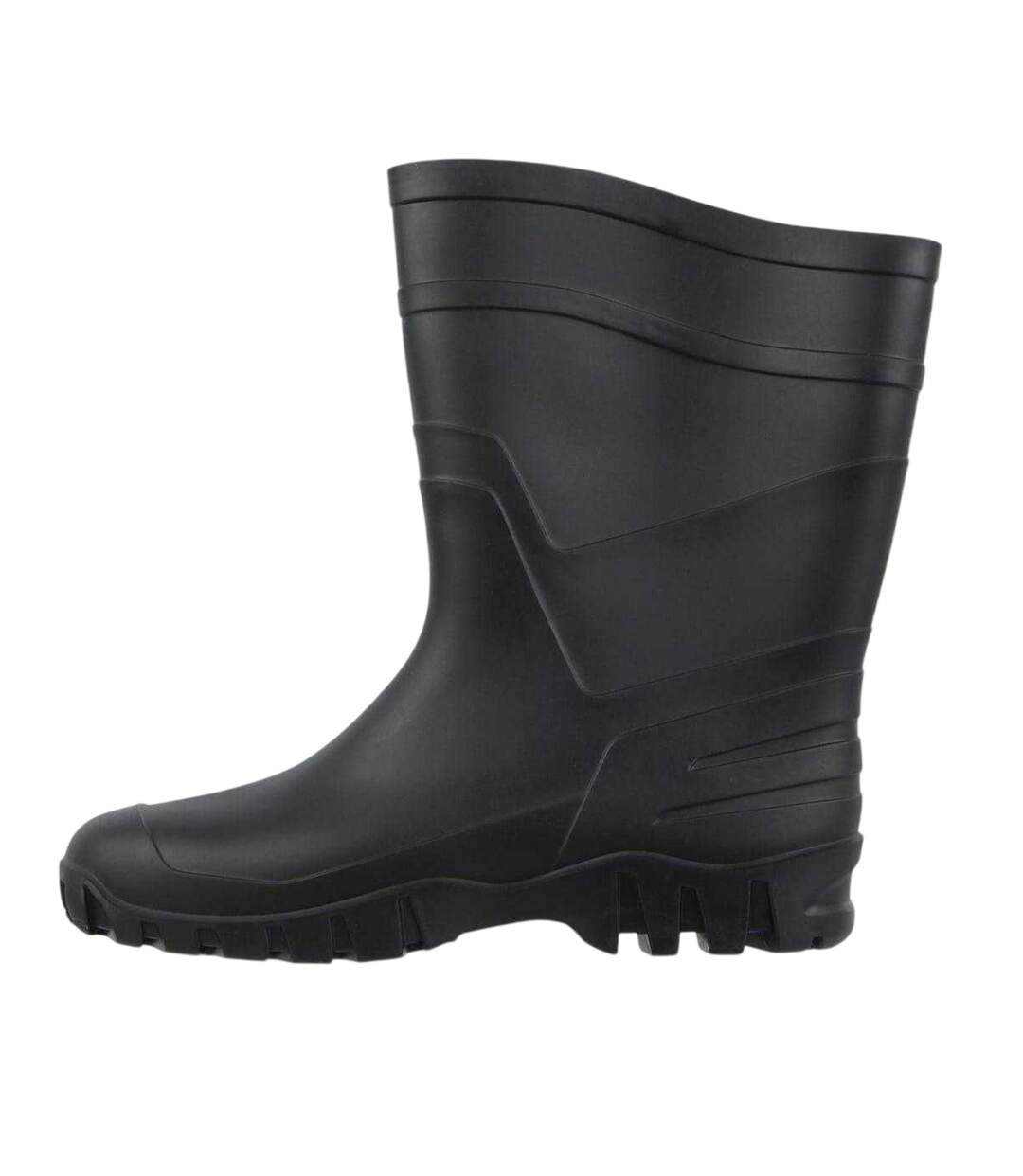 Unisex Adult Toe Cap Wellington Boots Black Slazenger-2