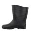 Unisex Adult Toe Cap Wellington Boots Black Slazenger-2