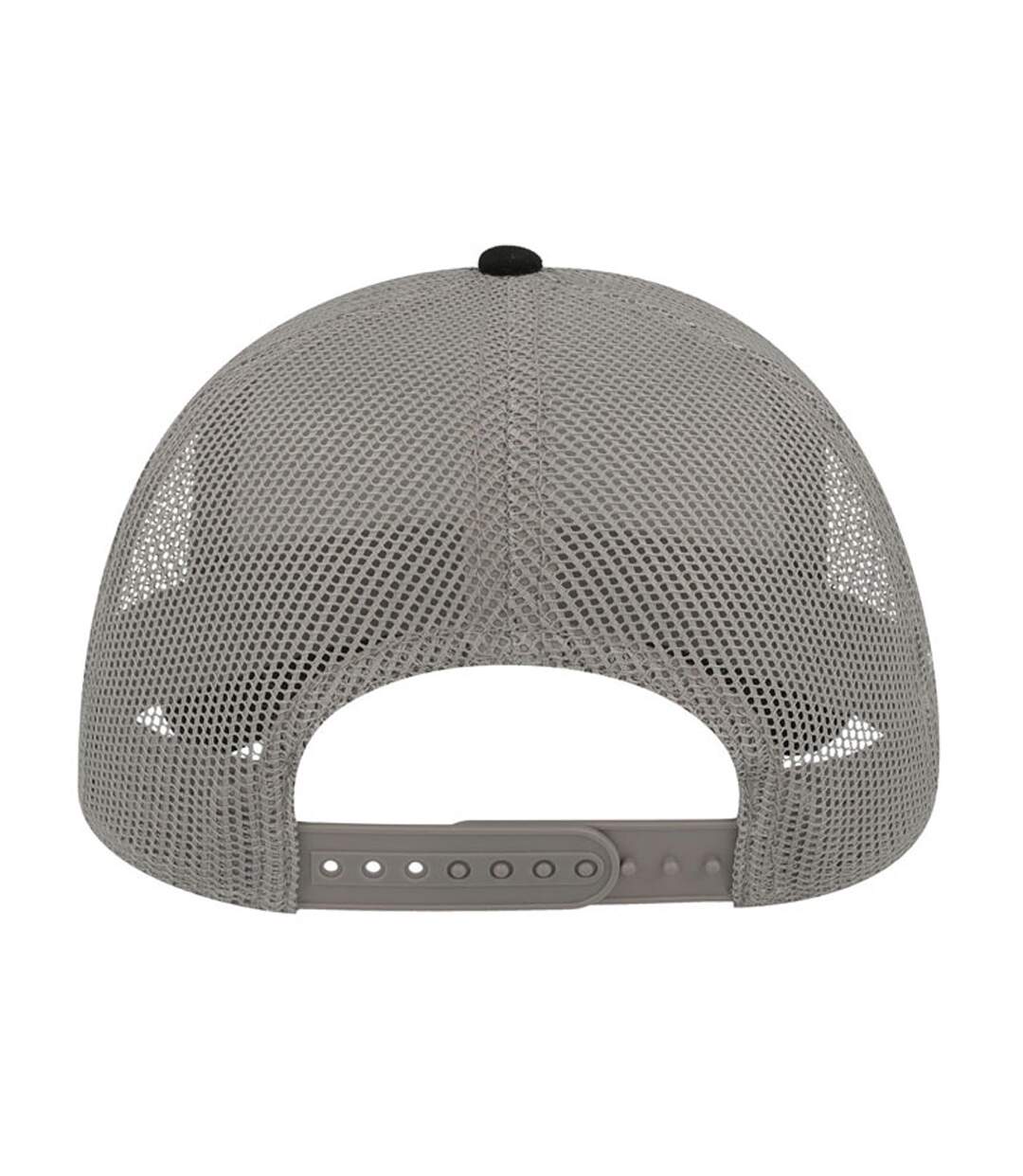 Casquette Trucker Rapper Noir Gris Atlantis Headwear-2