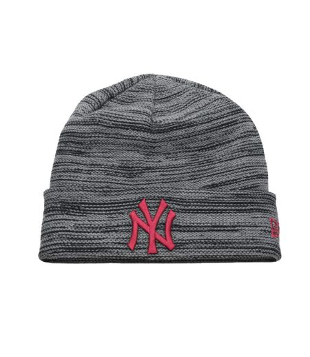 Bonnet gris/noir femme new era marl