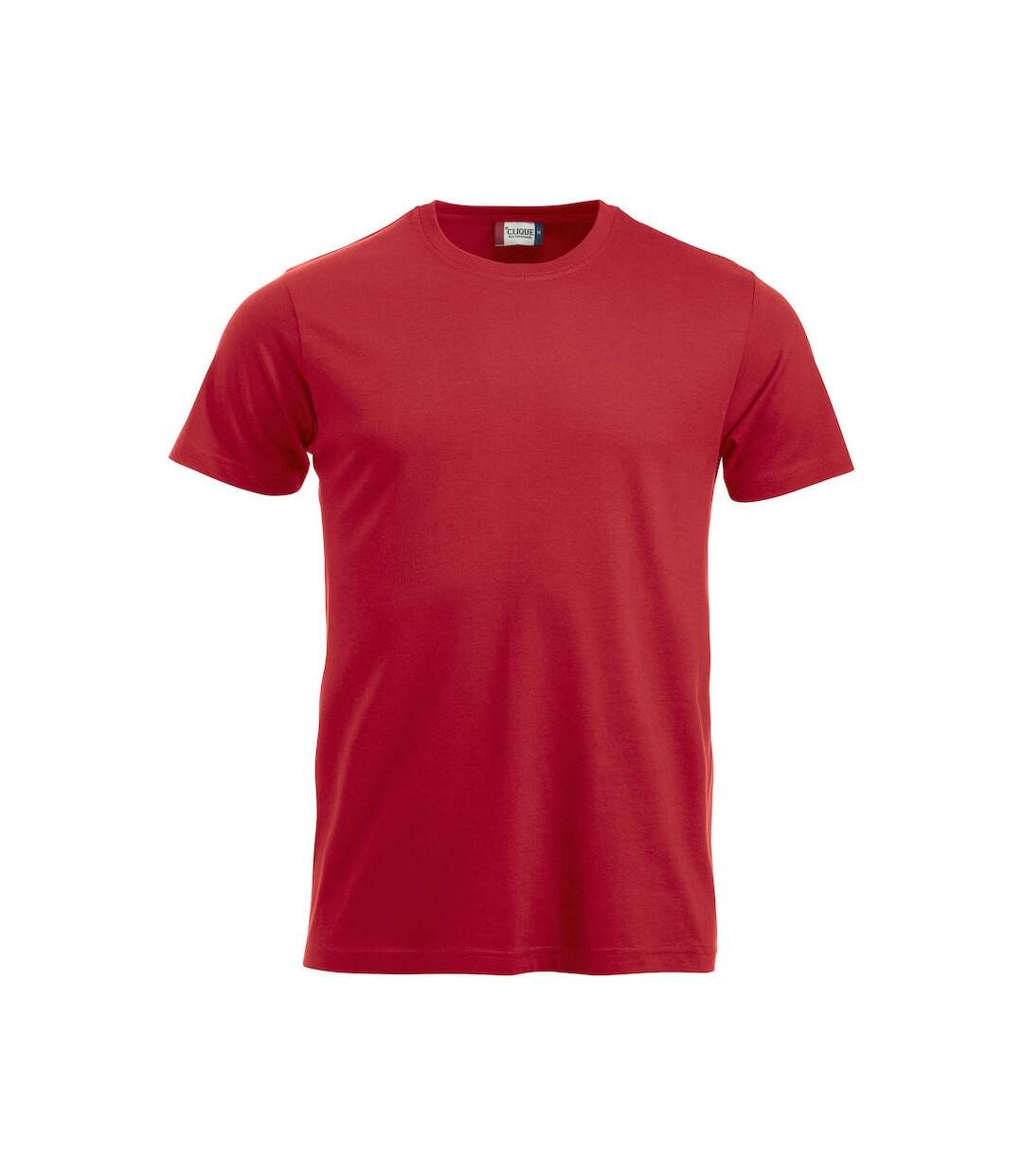 T-shirt new classic homme rouge Clique