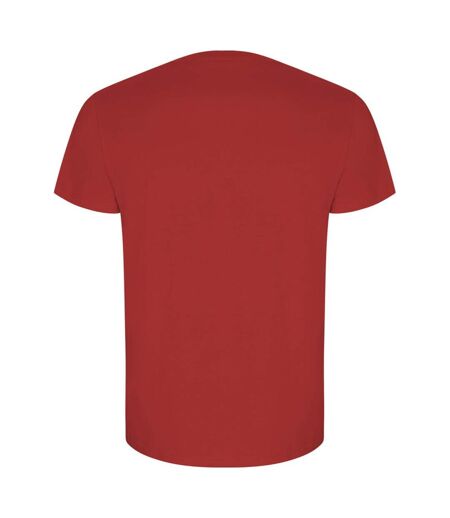 Roly Mens Golden Plain Short-Sleeved T-Shirt (Red) - UTPF4236