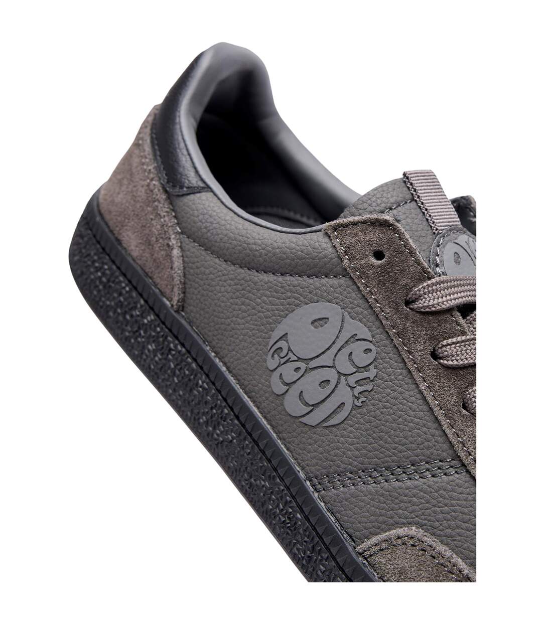 Baskets Ramblas G25 Homme Gris Noir Pretty Green-4