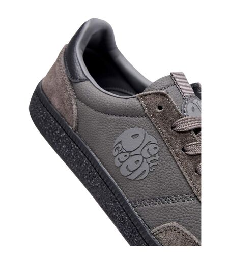 Baskets Ramblas G25 Homme Gris Noir Pretty Green