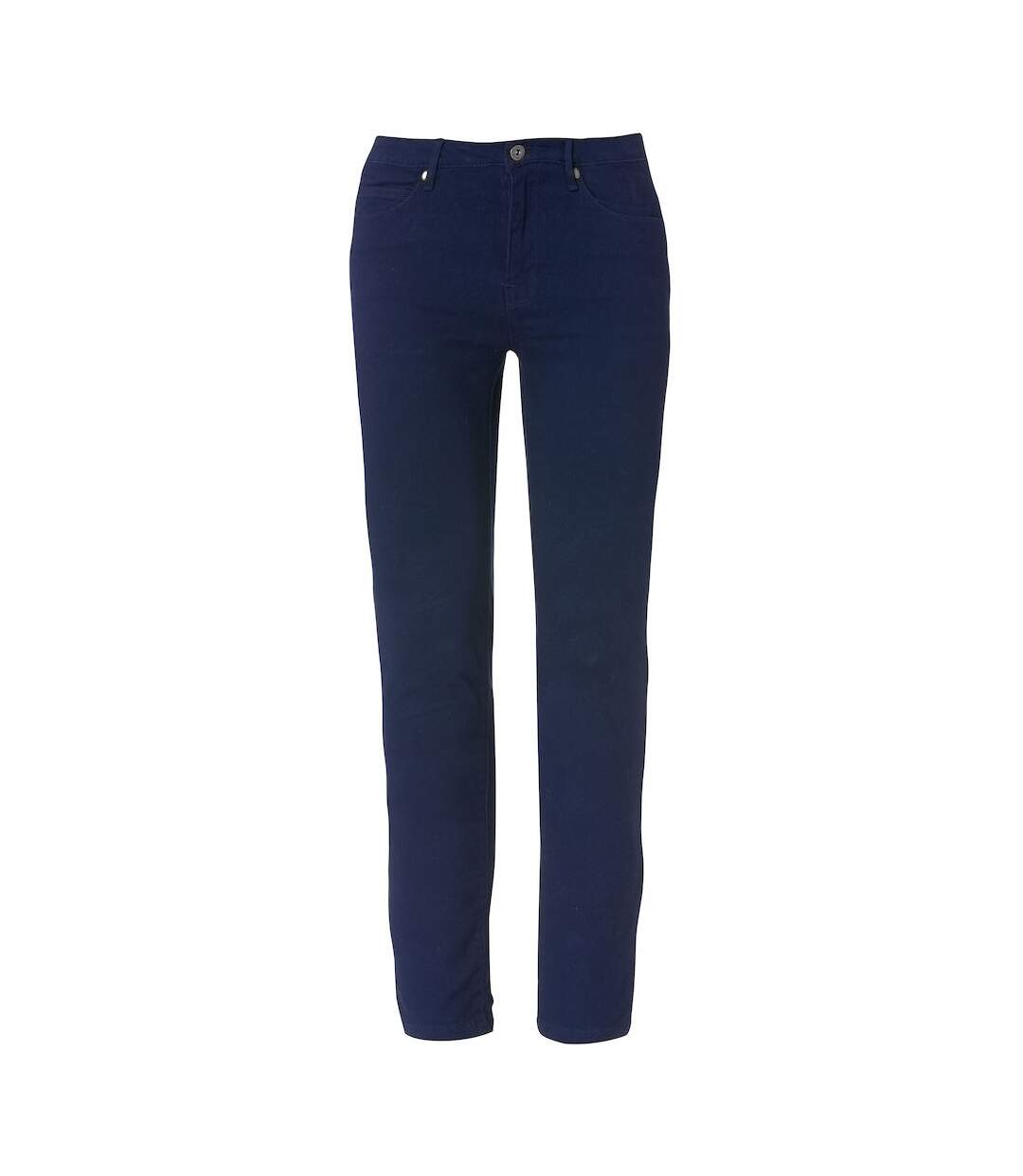 Womens/ladies stretch jeans dark navy Clique