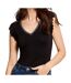 T-shirt Noir Femme Morgan Duchan - M