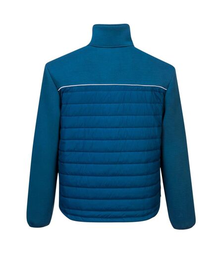 Portwest Mens DX4 Hybrid Baffled Padded Jacket (Metro Blue)