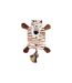 Peluche pour Chien Tigre 37cm Marron