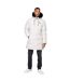 Mens modrico mid length parka light grey Born Rich