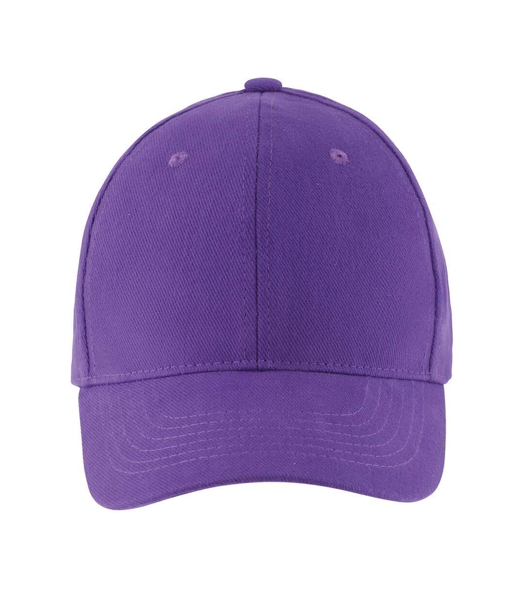 Casquette de baseball buffalo unisexe violet foncé SOLS