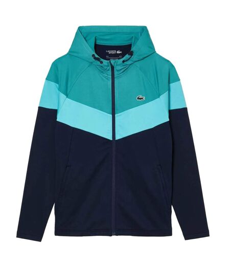Unisex adult stretch sport sweatshirt green Lacoste