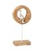Statue Déco Personnage qui Pense 38cm Naturel-1