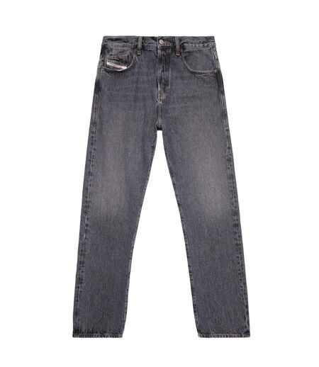 Mens Viker Straight Jeans Black Diesel
