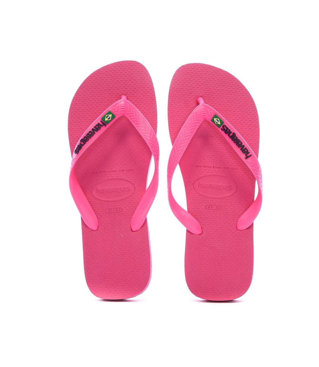 Tongs rose femme havaianas brasil logo neon infra-2