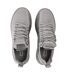 Womens/ladies Glorya Trainers Grey Steve Madden-3
