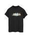 Disney Femmes/Ladies Lightyear Star Command Graphic Title Cotton Boyfriend T-Shirt (Noir) - UTBI50322-1