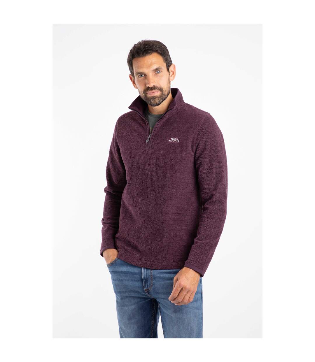 Sweat Polaire Vert Homme Weird Fish - Taille M - Léger Et Confortable